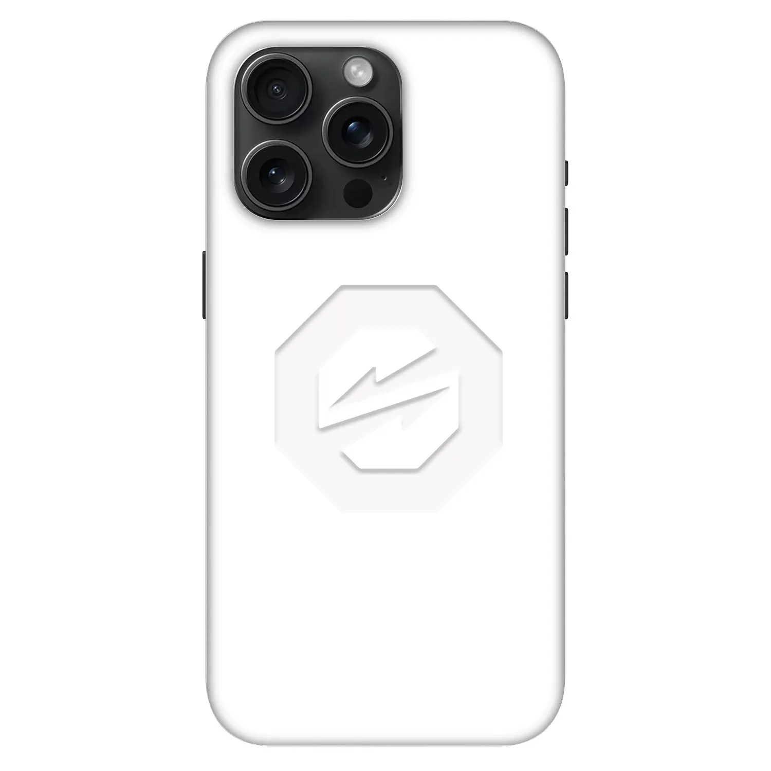 Picasee Fashion Case MagSafe für Apple iPhone 15 Pro Max - OKTAGON - Ghost Logo