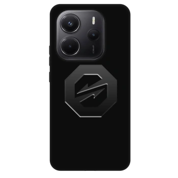 Hülle für Xiaomi Redmi Note 14 5G - OKTAGON - Stealth Logo