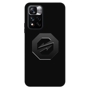 Hülle für Xiaomi Redmi Note 11 Pro - OKTAGON - Stealth Logo