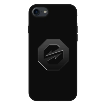 Hülle für Apple iPhone SE 2022 - OKTAGON - Stealth Logo