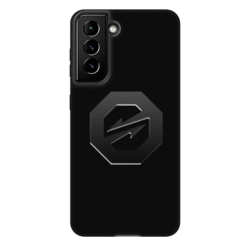 Hülle für Samsung Galaxy S21 FE 5G - OKTAGON - Stealth Logo