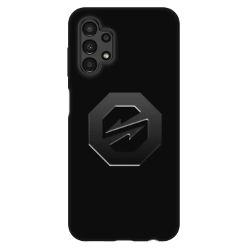 Hülle für Samsung Galaxy A13 4G A135 - OKTAGON - Stealth Logo