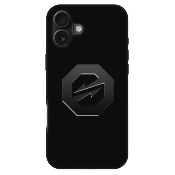Hülle für Apple iPhone 16 Plus - OKTAGON - Stealth Logo
