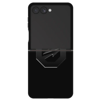 Hülle für Samsung Galaxy Z Flip7 5G - OKTAGON - Stealth Logo
