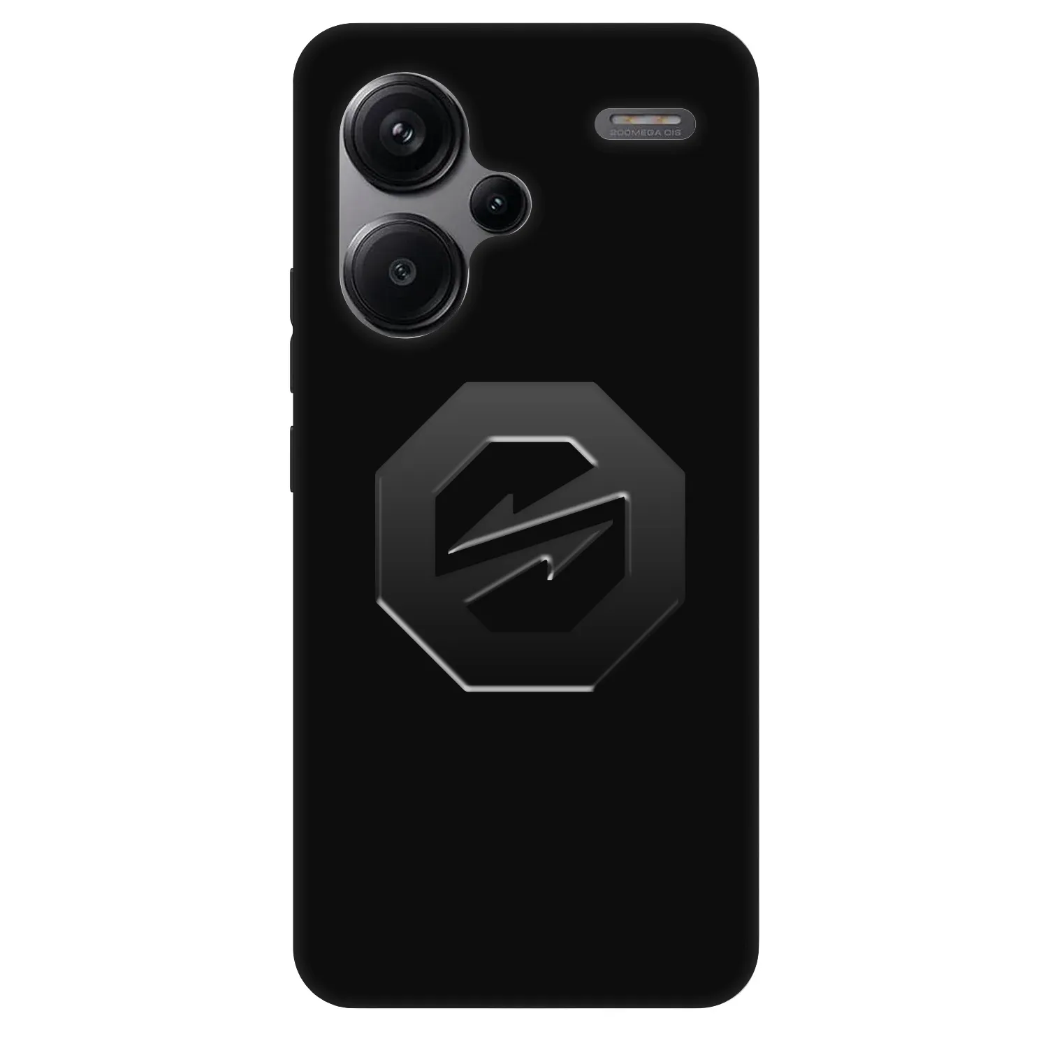 Picasee Fashion Case für Xiaomi Redmi Note 13 Pro+ 5G - OKTAGON - Stealth Logo