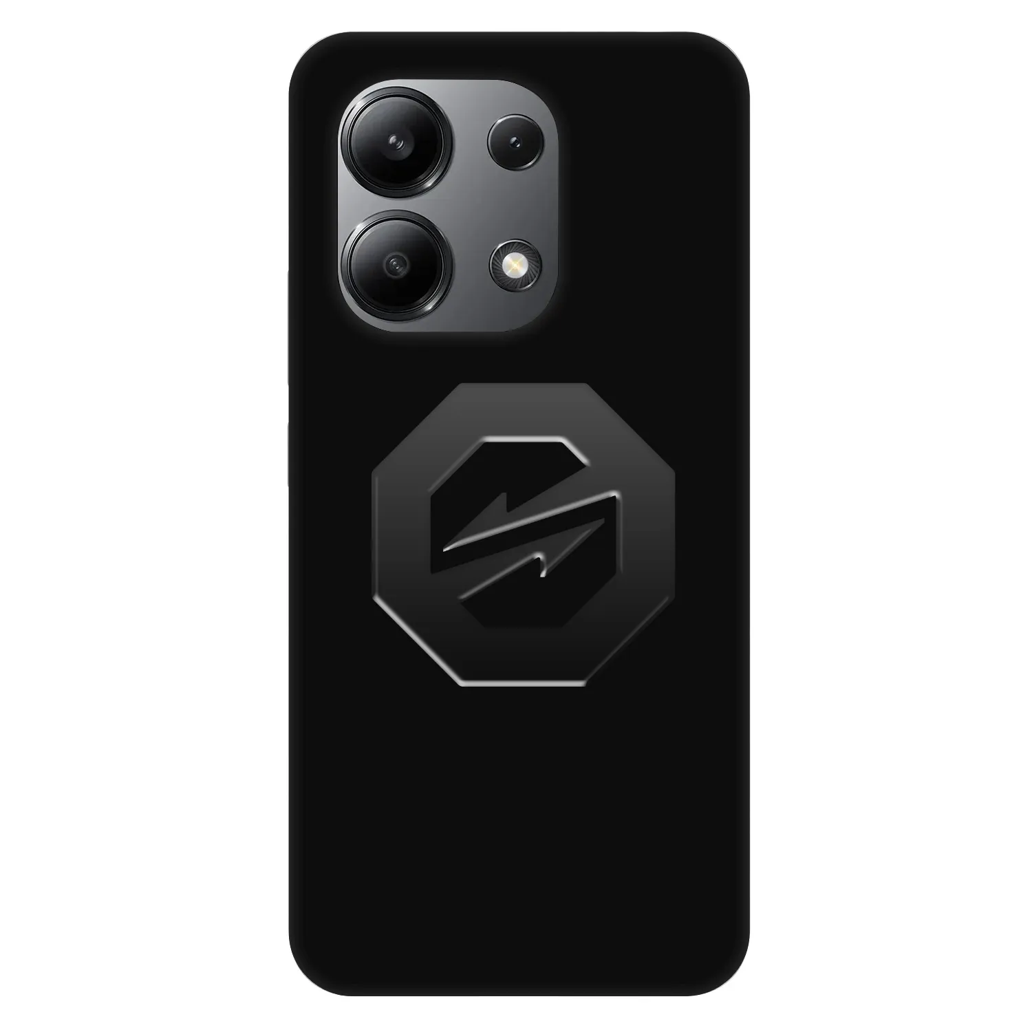 Picasee Fashion Case für Xiaomi Redmi Note 13 4G - OKTAGON - Stealth Logo