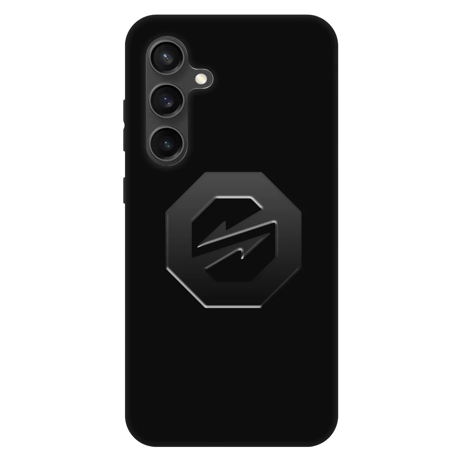 Picasee Fashion Case für Samsung Galaxy S24 FE S721B - OKTAGON - Stealth Logo