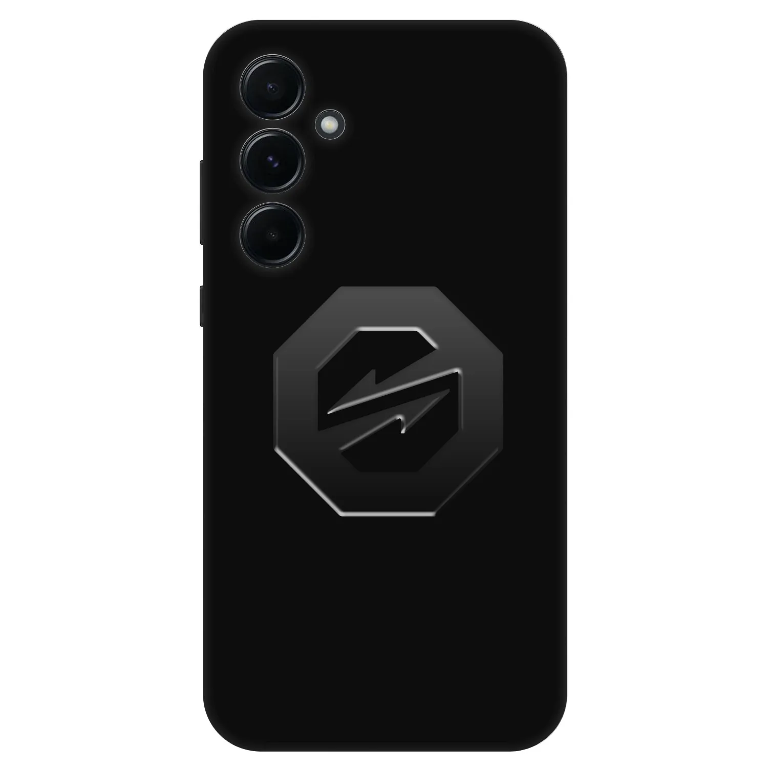 Picasee Fashion Case für Samsung Galaxy A55 5G A556B - OKTAGON - Stealth Logo