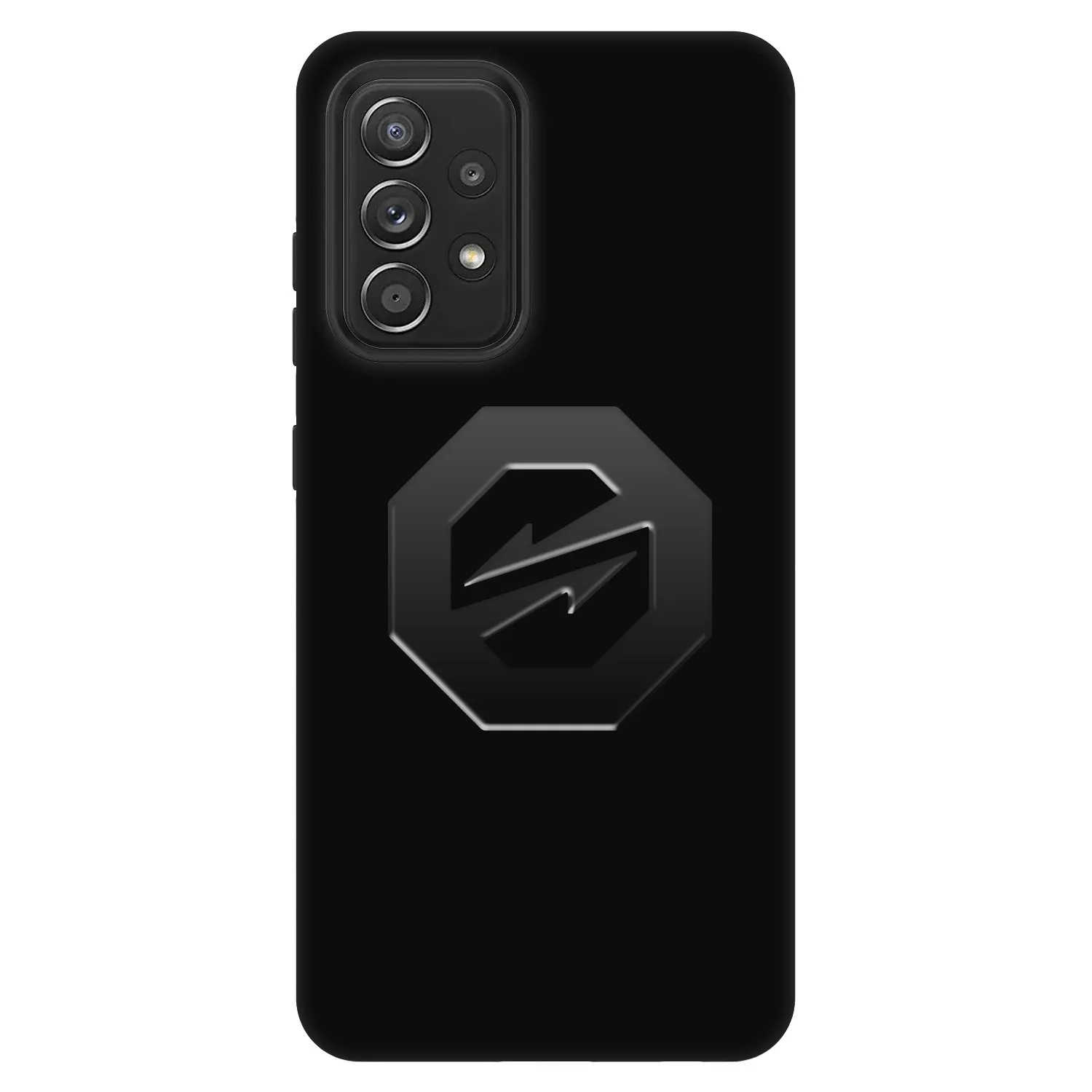 Picasee Fashion Case für Samsung Galaxy A52 5G A525F - OKTAGON - Stealth Logo