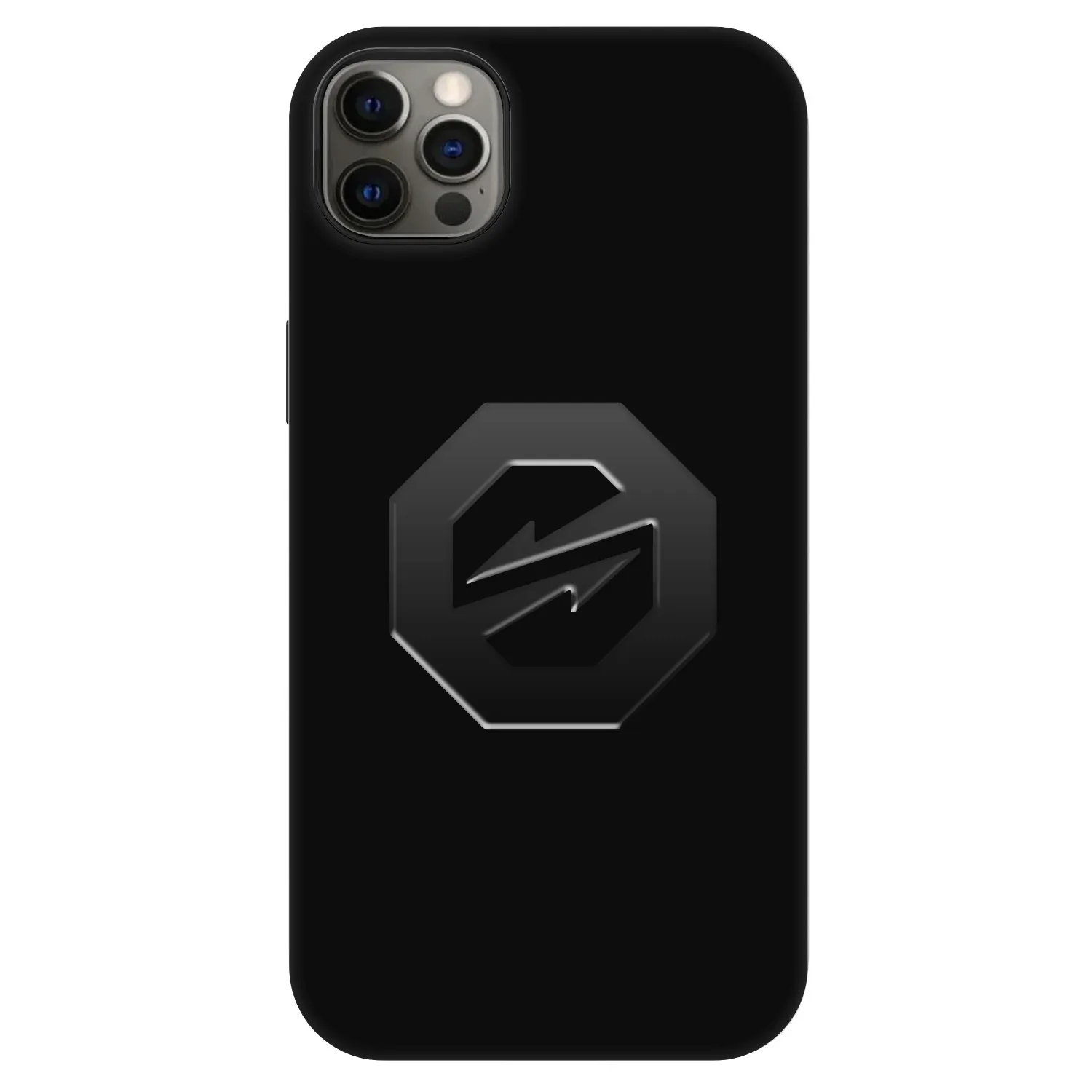 Picasee Fashion Case MagSafe für Apple iPhone 12 Pro Max - OKTAGON - Stealth Logo