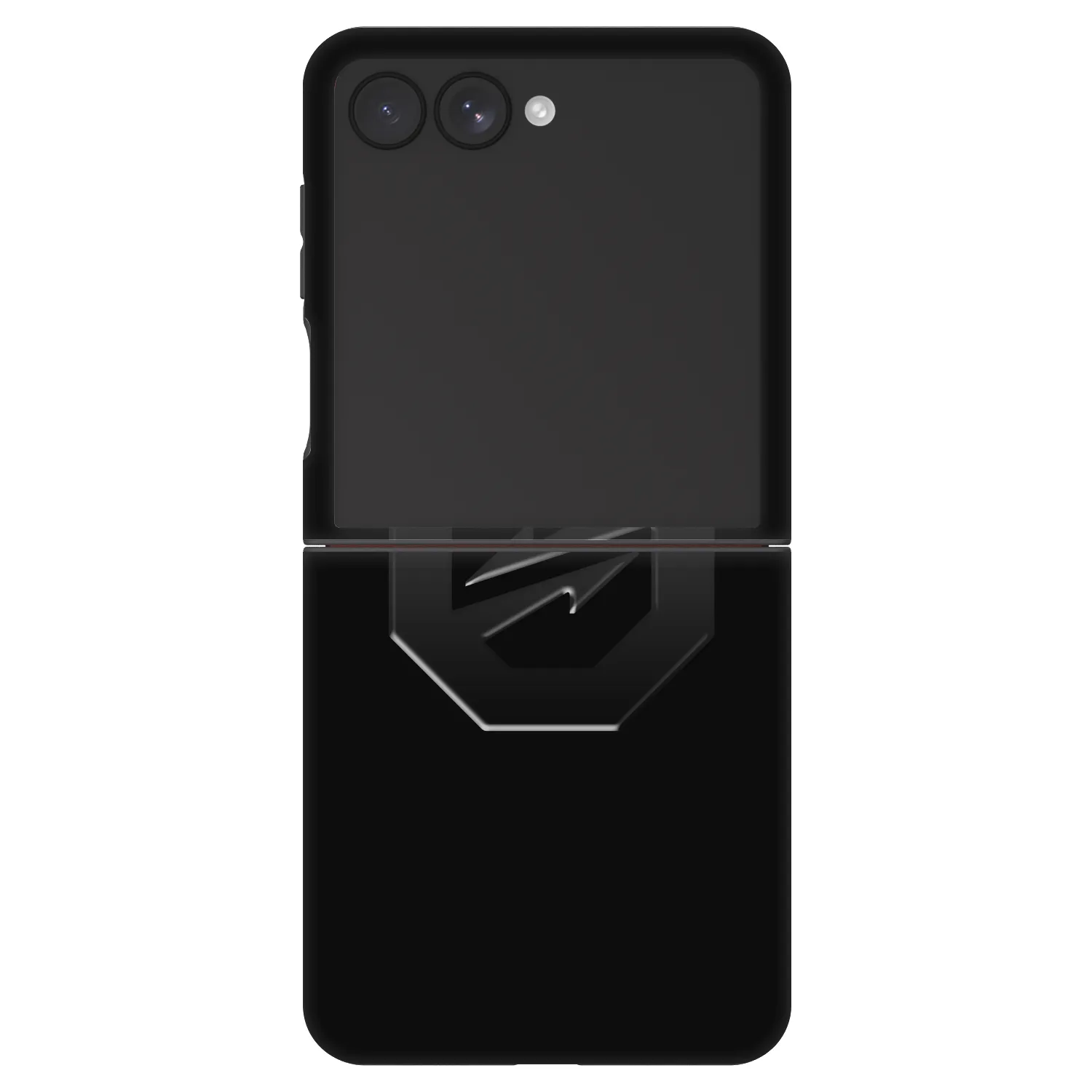 Picasee Fashion Case für Samsung Galaxy Z Flip7 5G - OKTAGON - Stealth Logo