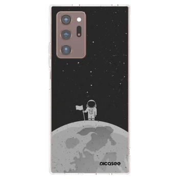 Picasee Samsung Galaxy Note 20 Ultra Hülle - Transparentes Silikon - Astronaut