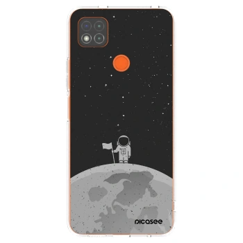 Picasee Xiaomi Redmi 9C Hülle - Transparentes Silikon - Astronaut