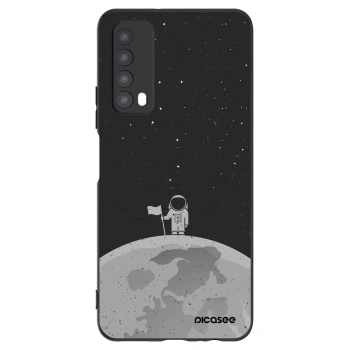 Picasee Huawei P Smart 2021 Hülle - Schwarzes Silikon - Astronaut