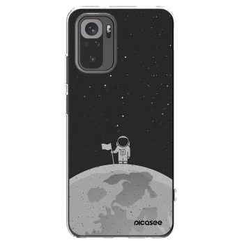 Picasee Xiaomi Redmi Note 10S Hülle - Transparentes Silikon - Astronaut