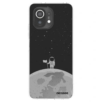 Picasee Xiaomi Mi 11 Hülle - Transparentes Silikon - Astronaut