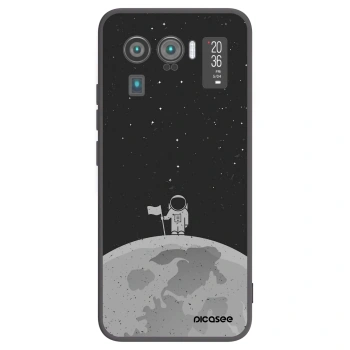Picasee Xiaomi Mi 11 Ultra Hülle - Schwarzes Silikon - Astronaut