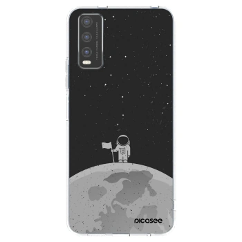 Picasee Vivo Y20s Hülle - Transparentes Silikon - Astronaut