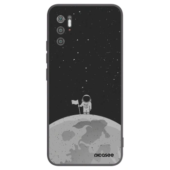 Picasee Xiaomi Poco M3 Pro 5G Hülle - Schwarzes Silikon - Astronaut