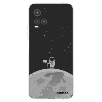 Picasee Vivo Y33s Hülle - Transparentes Silikon - Astronaut