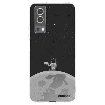 Picasee Vivo Y72 5G Hülle - Transparentes Silikon - Astronaut