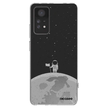 Picasee Xiaomi Redmi Note 11 Pro Hülle - Transparentes Silikon - Astronaut