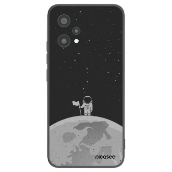 Picasee Realme 9 Pro 5G Hülle - Schwarzes Silikon - Astronaut