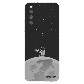 Picasee Sony Xperia 10 IV 5G Hülle - Transparentes Silikon - Astronaut