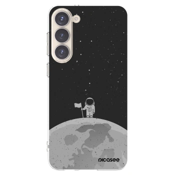 Picasee Samsung Galaxy S23+ 5G Hülle - Transparentes Silikon - Astronaut