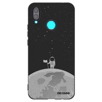 Picasee Huawei Nova 3 Hülle - Schwarzes Silikon - Astronaut