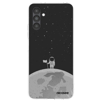 Picasee Samsung Galaxy A04s A047F Hülle - Transparentes Silikon - Astronaut
