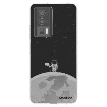 Picasee Xiaomi Poco F5 Pro 5G Hülle - Transparentes Silikon - Astronaut