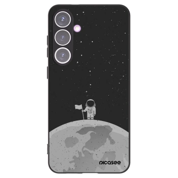 Picasee Samsung Galaxy S24+ S926B 5G Hülle - Schwarzes Silikon - Astronaut