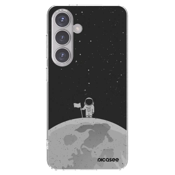 Picasee Samsung Galaxy S24 S921B 5G Hülle - Transparentes Silikon - Astronaut