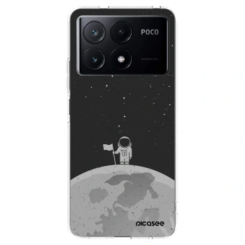 Picasee Xiaomi Poco X6 Pro Hülle - Transparentes Silikon - Astronaut