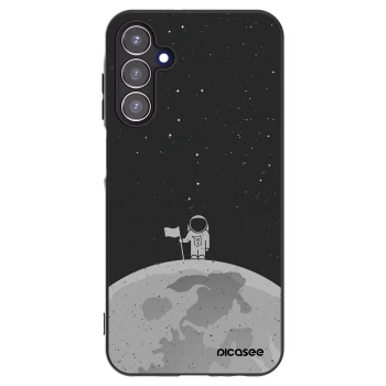 Picasee Samsung Galaxy A15 A155F 4G Hülle - Schwarzes Silikon - Astronaut