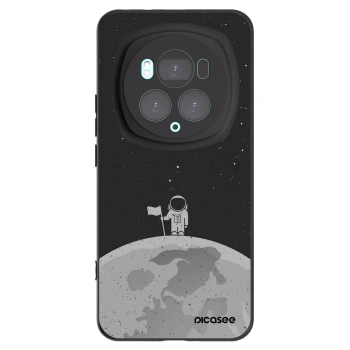 Picasee Honor Magic6 Pro Hülle - Schwarzes Silikon - Astronaut