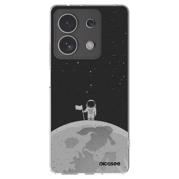 Picasee Xiaomi Redmi Note 13 4G Hülle - Transparentes Silikon - Astronaut