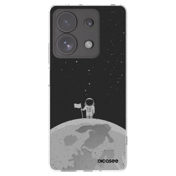 Picasee Xiaomi Redmi Note 13 Pro 4G Hülle - Transparentes Silikon - Astronaut
