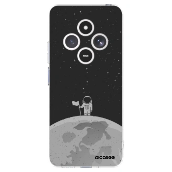 Picasee Xiaomi Redmi 14C Hülle - Transparentes Silikon - Astronaut