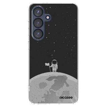 Picasee Samsung Galaxy S25 5G Hülle - Transparentes Silikon - Astronaut