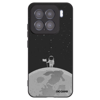 Picasee Xiaomi 15 Hülle - Schwarzes Silikon - Astronaut