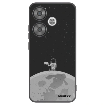 Picasee Xiaomi Poco F6 Hülle - Schwarzes Silikon - Astronaut