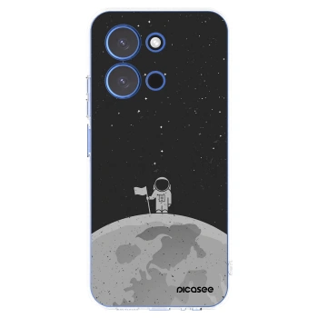 Picasee Xiaomi Redmi 15C 4G Hülle - Transparentes Silikon - Astronaut