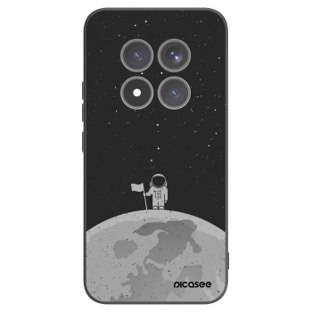 Picasee Xiaomi Redmi Note 15 Pro+ Hülle - Schwarzes Silikon - Astronaut
