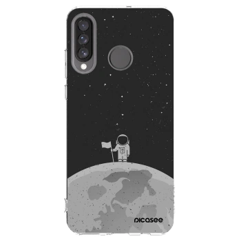 Picasee Huawei P30 Lite Hülle - Transparentes Silikon - Astronaut