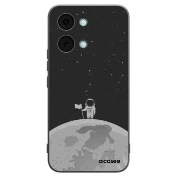 Picasee Xiaomi Poco X8 Pro Max Hülle - Schwarzes Silikon - Astronaut