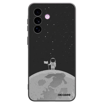 Picasee Samsung Galaxy A57 5G Hülle - Schwarzes Silikon - Astronaut