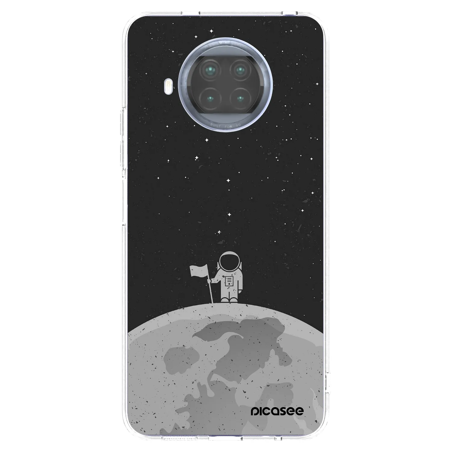 Picasee Xiaomi Mi 10T Lite Hülle - Transparentes Silikon - Astronaut