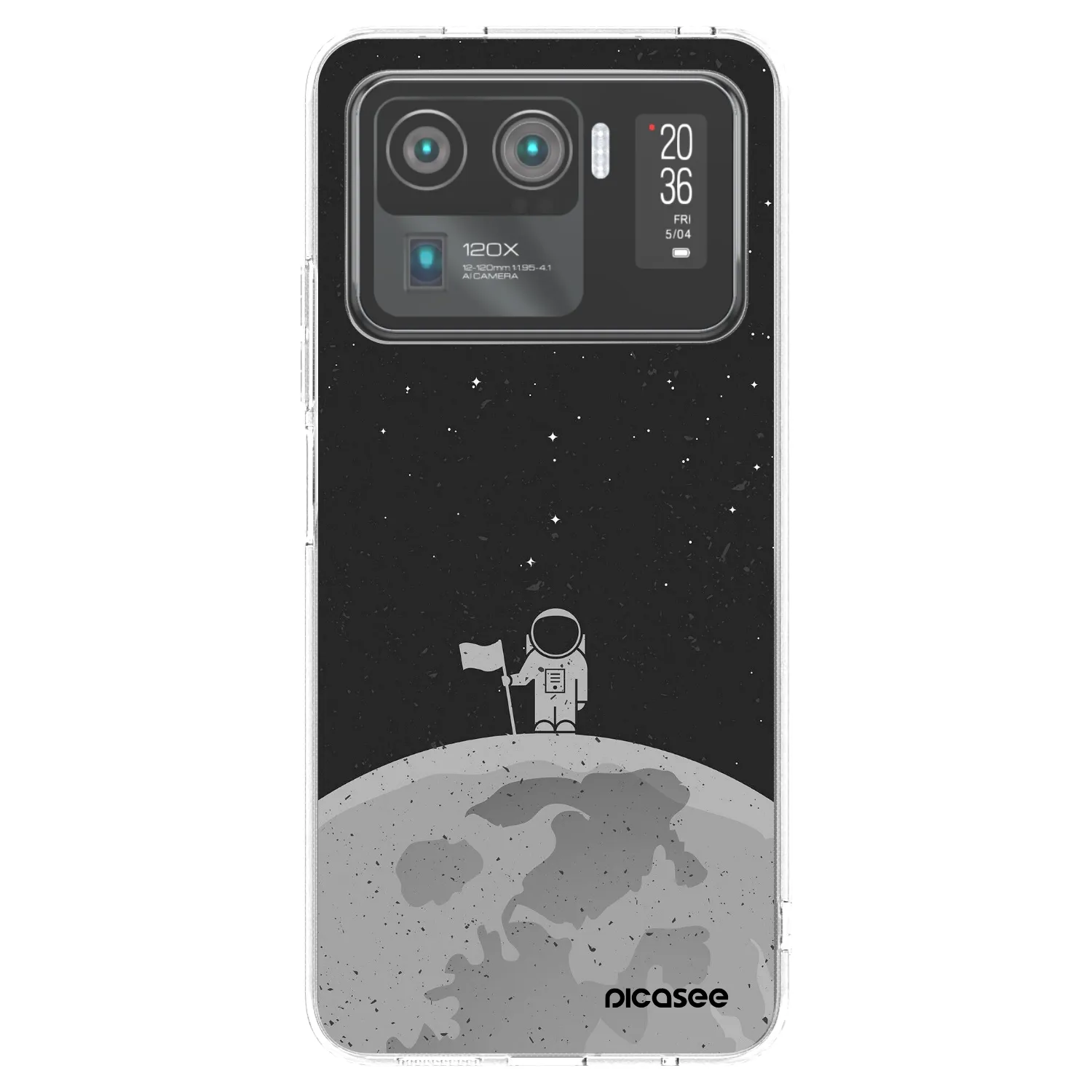 Picasee Xiaomi Mi 11 Ultra Hülle - Transparentes Silikon - Astronaut
